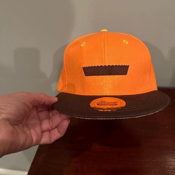 Reese’s Unisex official swag Orange Brown Baseball Trucker Hat one size - Picture 9 of 12